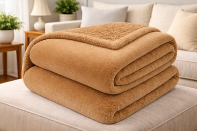 Pamposh Flannel Fleece Single Throw Blankets Microfiber Solid Blanket For Bed And Couch Ultrasoft Lightweight Plush Fleece Blanket - image 1