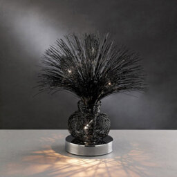 Luminosa Lighting Luminosa (Dh) Lenore Table Lamp 4 Light G4 Black/polished Polished Chrome, Not Led/cfl Compatible - thumbnail 2
