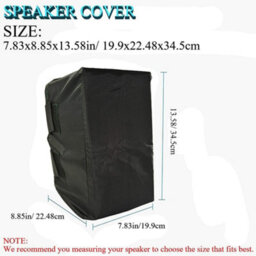 Set Of 2 Wall-Mounted Speaker Covers For Outdoor And Indoor Use - Weatherproof Waterproof Patio - thumbnail 2