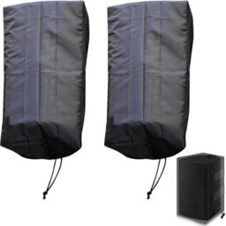 Set Of 2 Wall-Mounted Speaker Covers For Outdoor And Indoor Use - Weatherproof Waterproof Patio - thumbnail 1
