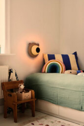 Nordlux Brunabear Metal Wall Light  Brown,plug In Or Mains - thumbnail 5