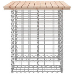 Berkfield Garden Bench Gabion Design 100X70X72 Cm Solid Wood Pine - thumbnail 4