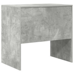 Berkfield Modern Desk Concrete Grey 80X50X76 Cm Engineered Wood - thumbnail 7