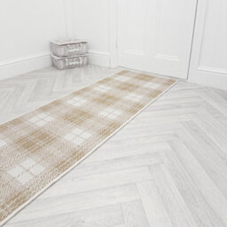 Plaid Indoor/outdoor Hallway Runner Rug - Durable, Reversible & Hardwearing Carpet For Home Or Garden - thumbnail 6