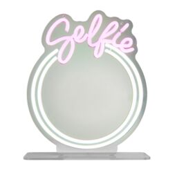 Glow Neon Selfie Multicolour Plug-In Led Wall Light - thumbnail 2