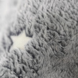 Glow In The Dark Flannel Throw Blanket Soft Plush Fleece With Moon & Stars Cozy, Warm & Luminous Gift For Kids & Adults (Grey) - thumbnail 9