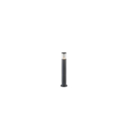 Ideal Lux Tronco 1 Light Outdoor Tall Bollard Anthracite Ip44, E27 - thumbnail 1