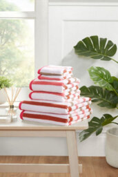 Rapport Home Amalfi Hand Towel Pure Cotton Pink