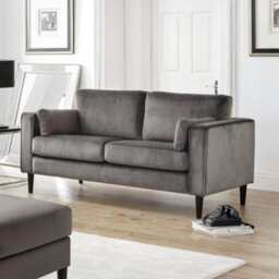 Oakham Premium Stylish Hayward Velvet Armchair - thumbnail 2