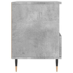 Berkfield Bedside Cabinet Concrete Grey 40X35X50 Cm Engineered Wood - thumbnail 7