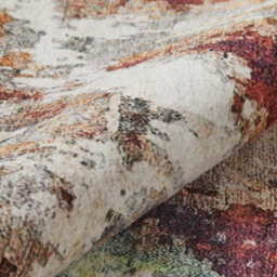 Multicolour Abstract Polyester Soft Modern Bedroom, Livingroom Rug - 200Cm X 290Cm - thumbnail 2