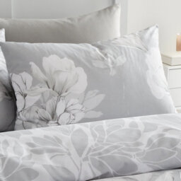 Gc Gaveno Cavailia Blossom Heaven Duvet Cover Bedding Set Grey Double 3Pc With Reversible Flowers Printed Quilt Bedding Set. - thumbnail 3