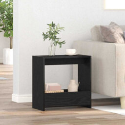 Walplus Side Table Black Oak 50 X 26 X 50 Cm Engineered Wood - thumbnail 1