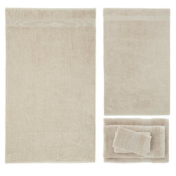 Catherine Lansfield Bathroom Anti Bacterial 500 Gsm Soft & Absorbent Cotton 6 Piece Towel Set Natural - thumbnail 5