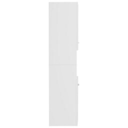 Vidaxl Bathroom Cabinet White 30X30X130 Cm Engineered Wood - thumbnail 8
