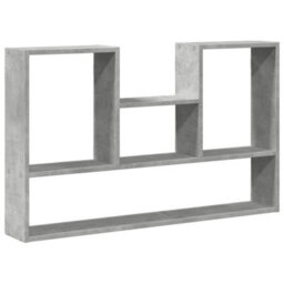 Berkfield Wall Shelf Concrete Grey 99X15X60 Cm Engineered Wood - thumbnail 2