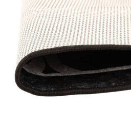 Berkfield Rug Washable Black And White Size  120 Cm Anti Slip - thumbnail 3