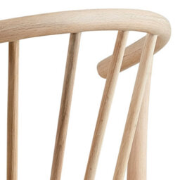 Furniture To Go Cassandra Dining Chair With Armrest In White Oak Set Of 2 - thumbnail 6