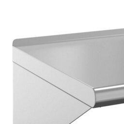 Berkfield Wall Shelf 75X45X31 Cm Silver Stainless Steel - thumbnail 8