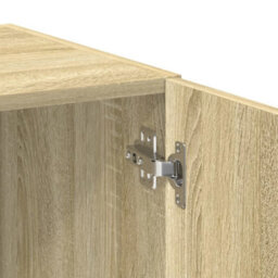 Berkfield Highboard Sonoma Oak 80X42.5X249 Cm Engineered Wood - thumbnail 9