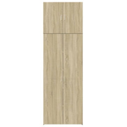 Berkfield Highboard Sonoma Oak 80X42.5X249 Cm Engineered Wood - thumbnail 5