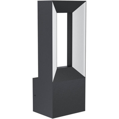 Loops Sleek Modern Black Led Wall Light For Indoor Spaces - Stylish Home Illumination - image 1