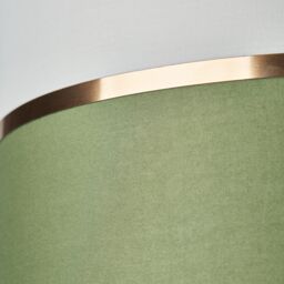 Inlight Isonoe Green Drum Lamp Shade (D)30Cm - thumbnail 3