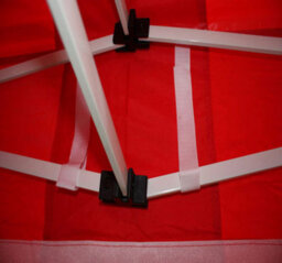 Crocodile Trading 3M X 6M Trader-Max 30 Commercial Instant Shelter Pop Up Gazebos Frame & Canopy - Red - thumbnail 8