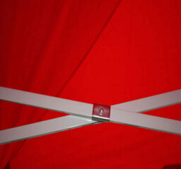 Crocodile Trading 3M X 6M Trader-Max 30 Commercial Instant Shelter Pop Up Gazebos Frame & Canopy - Red - thumbnail 9