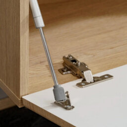 Arte Noir I Entertainment Unit Oak Cremona Marble White Led For Tvs Up To 70In - thumbnail 4