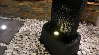 Outdoor Living UK Noir Cascade Oriental Water Feature Without Cover