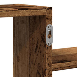 Walplus Wall Shelf Old Wood 104X15X49 Cm Engineered Wood - thumbnail 9