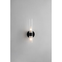 Luminosa Lighting Luminosa Century Wall Lamp Matt Black, Clear, Frost Led G9 2X5W - thumbnail 4