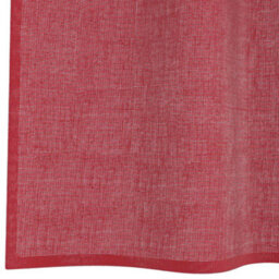 Berkfield Voile Curtains With Loops 2 Pcs Wine Red 140X175 Cm - thumbnail 6