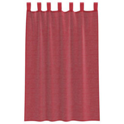 Berkfield Voile Curtains With Loops 2 Pcs Wine Red 140X175 Cm - thumbnail 4