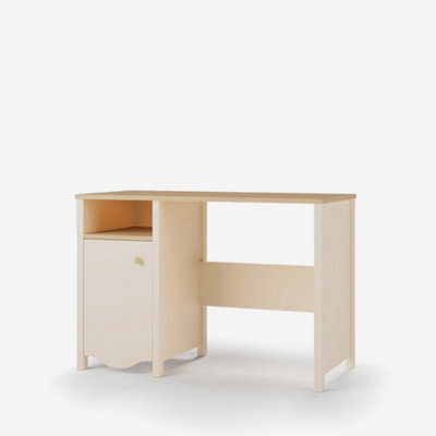 Arte Mia Sand Beige And Oak Vincenza Computer Desk 1100 X 510 X 760mm - image 1