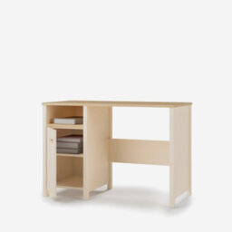 Arte Mia Sand Beige And Oak Vincenza Computer Desk 1100 X 510 X 760mm - thumbnail 2