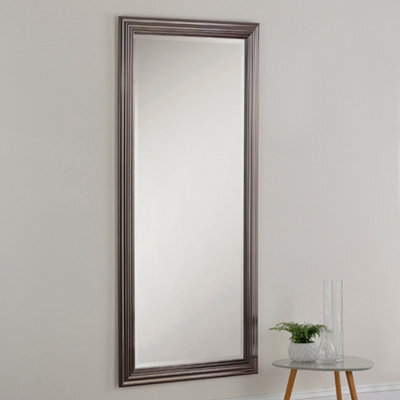 Yearn Dark Chrome Wall Mirror 167X76Cm - image 1