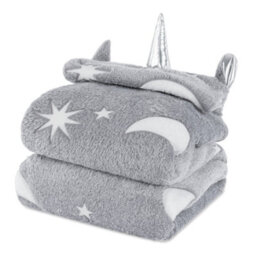 Wicked Gizmos Moonglow In The Dark Kids Hooded Blanket - thumbnail 8