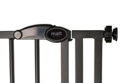 Bettacare Auto Close Stair Gate, 103.8Cm - 110.8Cm, Matt Black, Pressure Fit Safety Gate, Baby Gate - thumbnail 8
