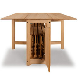 Mews Corona Butterfly Dining Set Santos 4 Seat Folding Drop Leaf Table Solid Mexican Pine - thumbnail 5