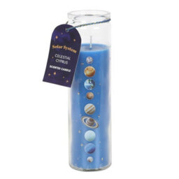 Something Different Cedar Celestial Tube Candle Blue (One Size) - thumbnail 1