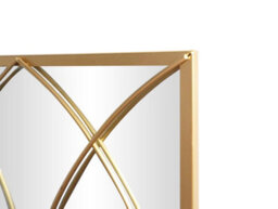 Nielsen Altham Window Style Metal Wall Mirror, Gold - thumbnail 3