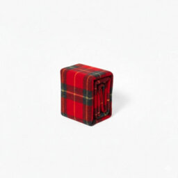 Tartan Check Soft Feel Print Christmas Throw Blanket Home Decor Gift Red 150X200Cm - thumbnail 2