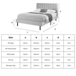 Aspire Rosella Upholstered Bed In Pink - thumbnail 5