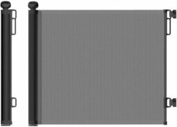 Start and Drive S&d, Retractable Baby Gate 135Cm X 86 Cm Stair Safety Gate Roll For Babies And Pets, Dogs, Extendable Barrier Gates (Grey) - thumbnail 3