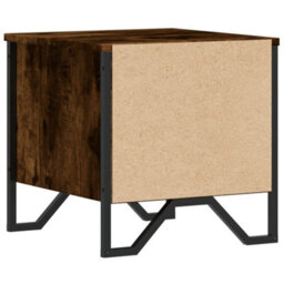 Berkfield Bedside Cabinets 2 Pcs Smoked Oak 40X41X40 Cm Engineered Wood - thumbnail 8