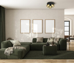 Luminosa Lighting Luminosa Lafin Ceiling Spotlight Bar Black, Brass 3Xgu10 - thumbnail 2
