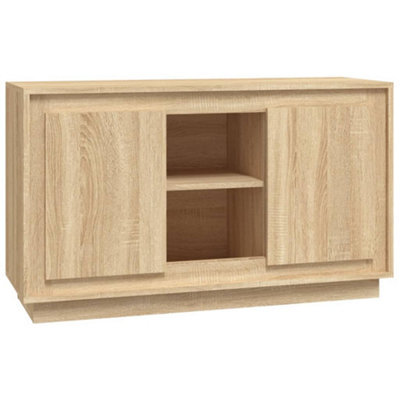 Berkfield Classic Sideboard Sonoma Oak 102X35X60 Cm Engineered Wood - image 1