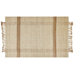 Beliani Rug Yelmez Beige 160 X 230 Cm Jute - thumbnail 1